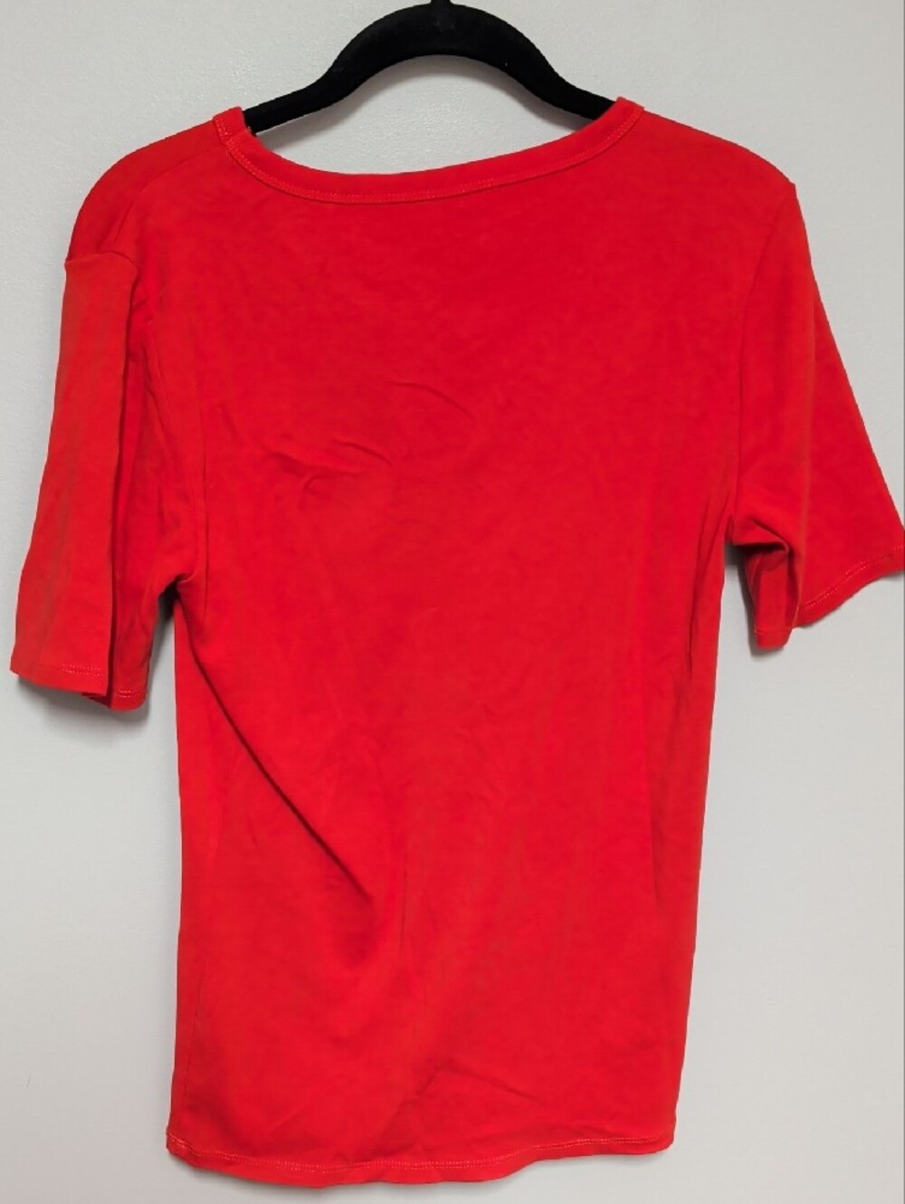 J. Crew Short Sleeve Crewneck Tee - Bright Red - Picture 4 of 6